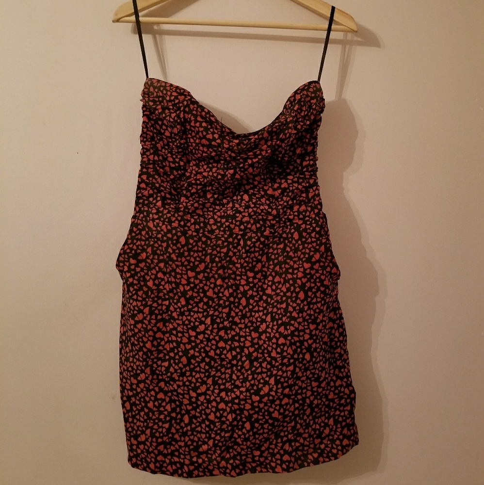 Strapless dress